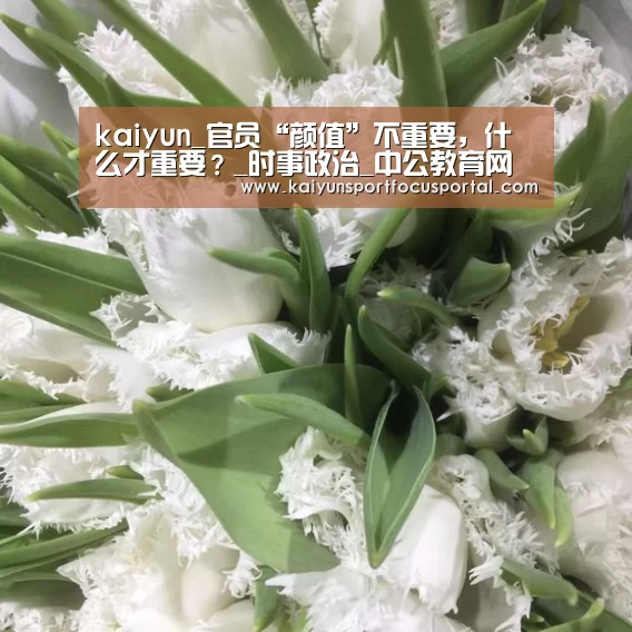 kaiyun_官员“颜值”不重要,什么才重要?_时事政治_中公教育网(图1) 开云官方登录